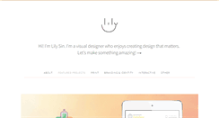 Desktop Screenshot of lilysin.com